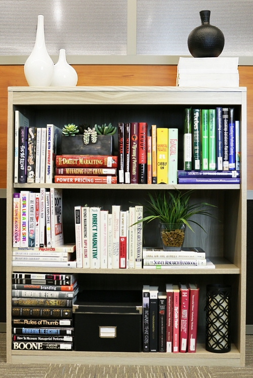 5 Ways to Style a Bookcase NBF Blog